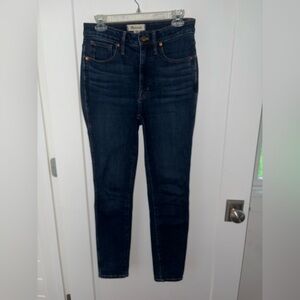 Madewell curvy high rise skinny jeans sz 27 NWOT